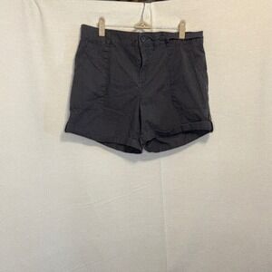 Social Standard Sanctuary Women 29 Shorts Cuffed Casual Elastic Waist Gray L